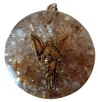 1 3/4" Uriel Quartz/Citrine orgone