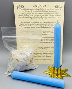 Healing bath kit