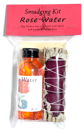 Rose smudge kit