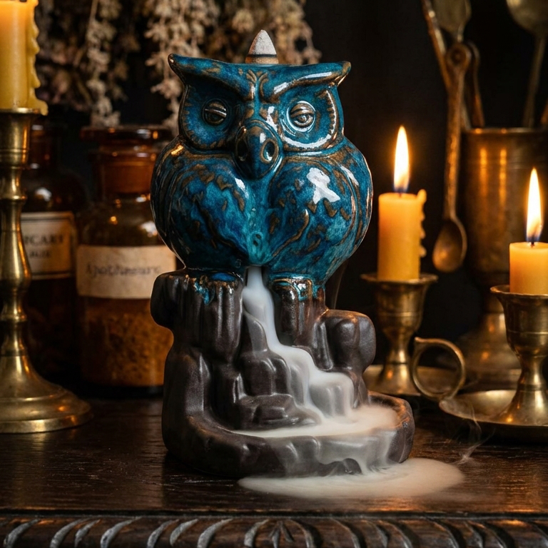 5" Owl backflow burner